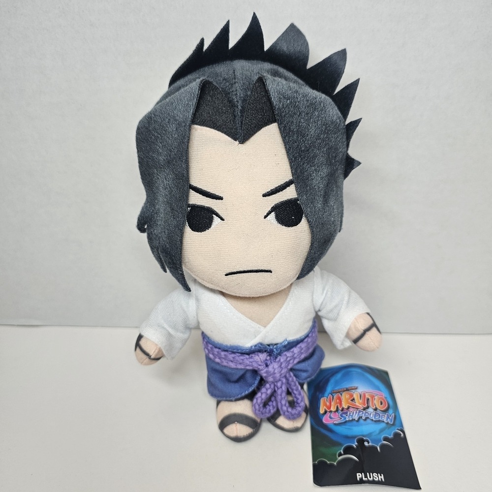 Naruto Shippuden - Sasuke Uchiha Plush 8" NWT.‎